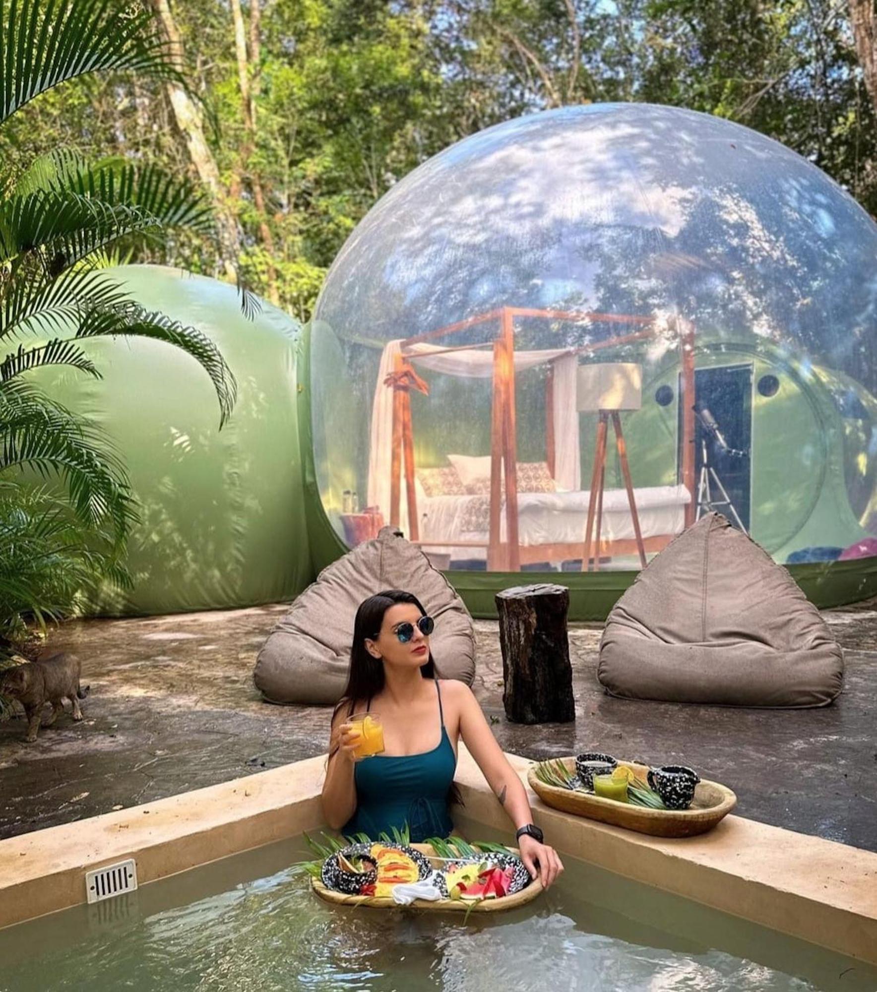 Oom Bubble Boutique Riviera Cancun - Adults Only Puerto Morelos Exterior foto